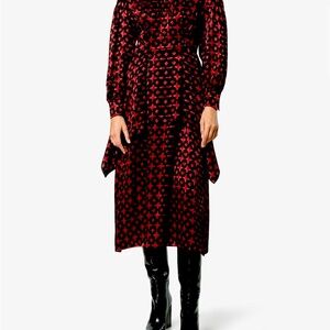 Fendi Printed Silk Dress, (US 2/Small) - With Authenticity Tags